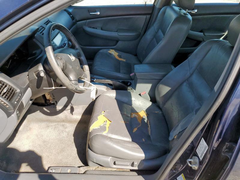 1HGCM56827A153657 - 2007 HONDA ACCORD EX BLUE photo 7
