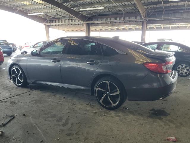 1HGCV1F33JA145827 - 2018 HONDA ACCORD SPORT Gri fotoğraf 2