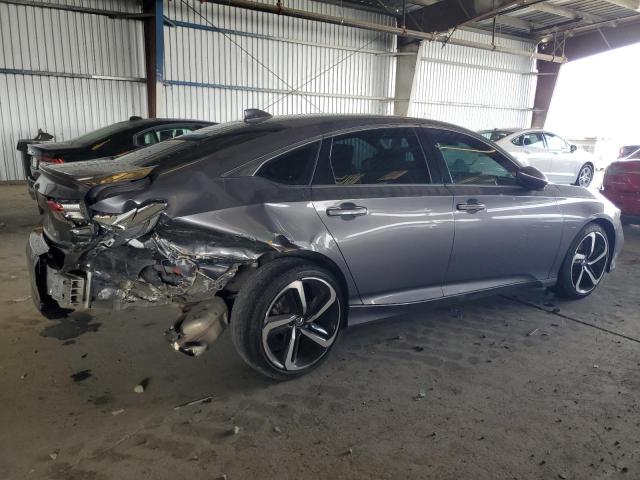 1HGCV1F33JA145827 - 2018 HONDA ACCORD SPORT Gri fotoğraf 3