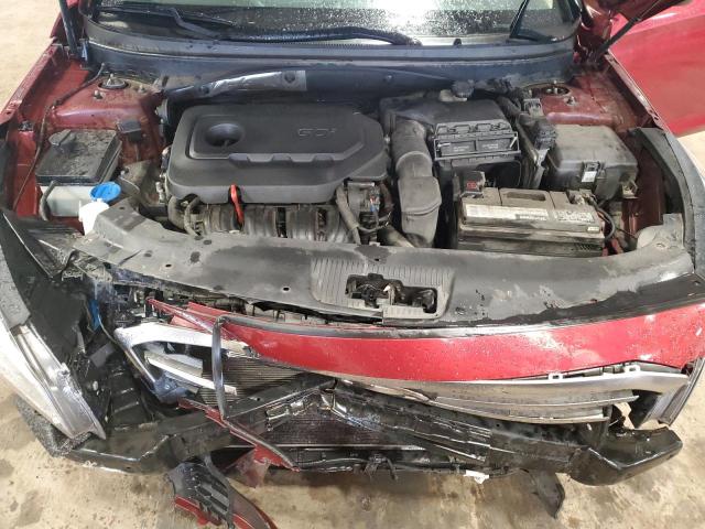 5NPE24AF3GH354070 - 2016 HYUNDAI SONATA SE RED photo 11