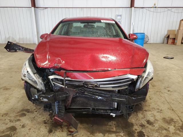 5NPE24AF3GH354070 - 2016 HYUNDAI SONATA SE RED photo 5