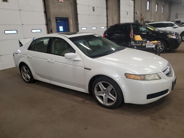 19UUA66235A013399 - 2005 ACURA TL WHITE photo 4