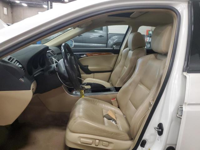 19UUA66235A013399 - 2005 ACURA TL WHITE photo 7