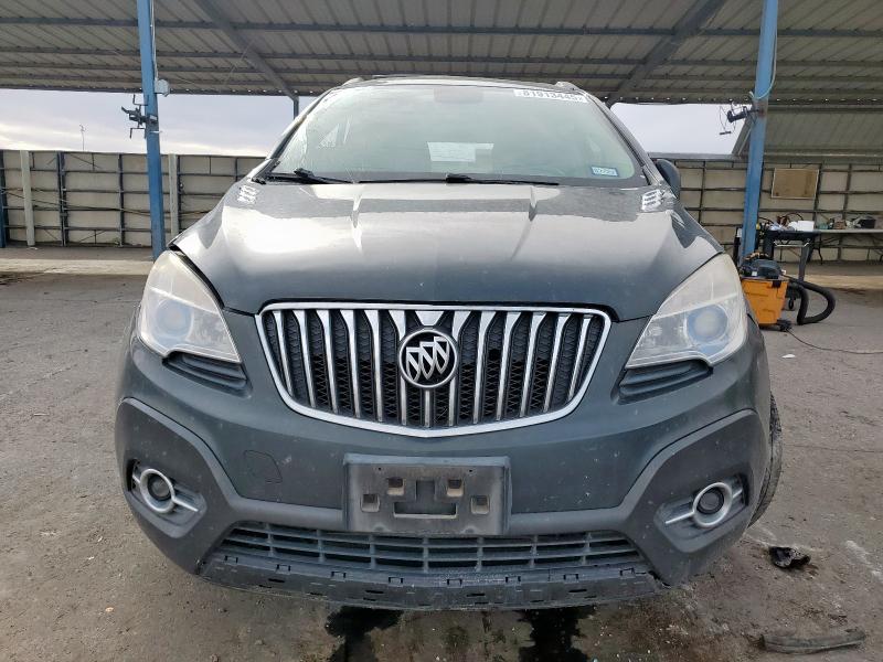 KL4CJCSB5GB648064 - 2016 BUICK ENCORE ნაცრისფერი ფოტო 5