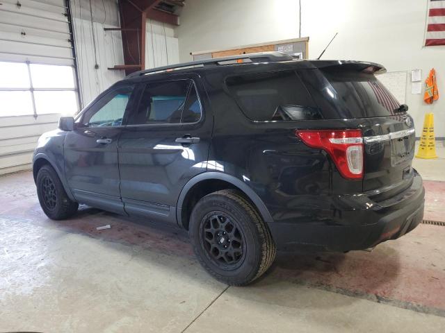 1FM5K7B87DGA50320 - 2013 FORD EXPLORER BLACK photo 2