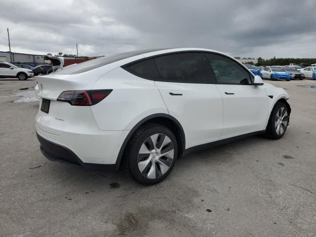 5YJYGDEE0MF295909 - 2021 TESLA MODEL Y Blanc photo 3
