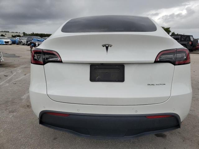5YJYGDEE0MF295909 - 2021 TESLA MODEL Y Blanc photo 6