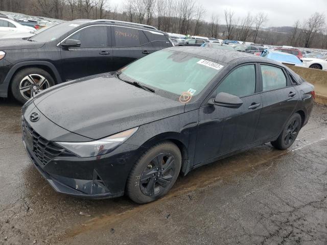 2022 HYUNDAI ELANTRA BLUE, 