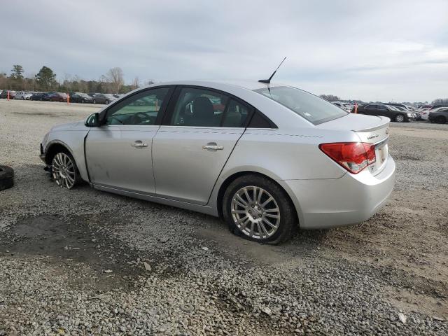 1G1PJ5SC4C7191541 - 2012 CHEVROLET CRUZE ECO SILVER photo 2