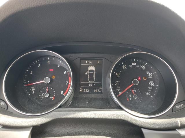 1VWDT7A38HC027996 - 2017 VOLKSWAGEN PASSAT R-LINE შავი ფოტო 9