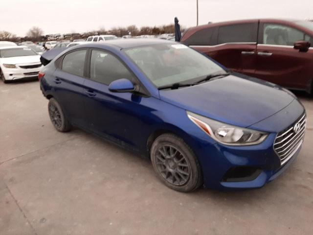 3KPC24A6XME150776 - 2021 HYUNDAI ACCENT SE BLUE photo 4