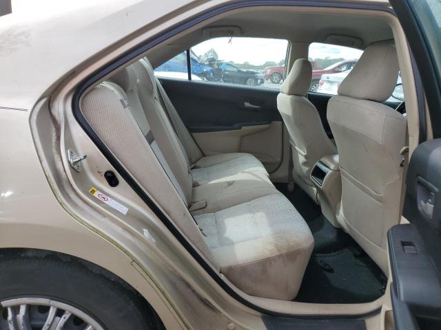4T1BF1FK2CU607256 - 2012 TOYOTA CAMRY BASE TAN photo 10