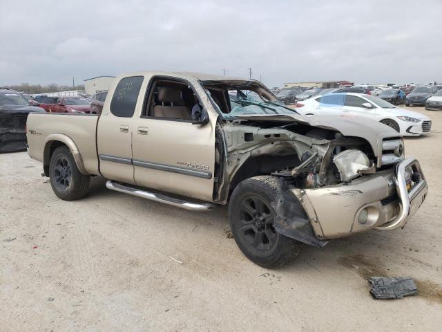5TBRT34143S367819 - 2003 TOYOTA TUNDRA ACCESS CAB SR5 GOLD photo 4