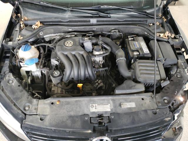 3VW1K7AJ4DM254468 - 2013 VOLKSWAGEN JETTA BASE Czarny zdjęcie 11