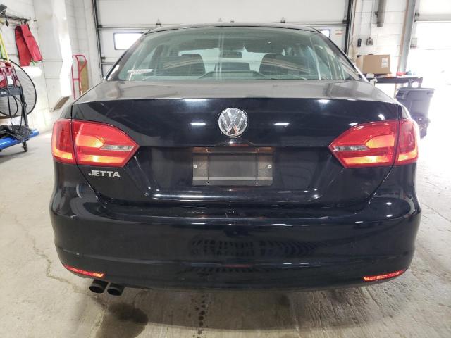 3VW1K7AJ4DM254468 - 2013 VOLKSWAGEN JETTA BASE Czarny zdjęcie 6