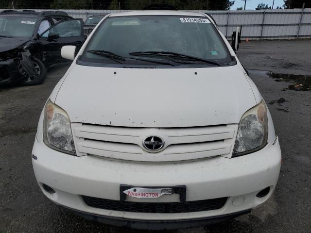 JTKKT624150114091 - 2005 TOYOTA SCION XA WHITE photo 5