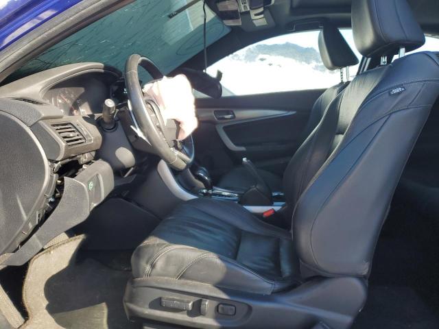 1HGCT1B88HA004589 - 2017 HONDA ACCORD EXL BLUE photo 7