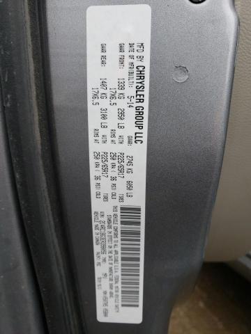 2C4RC1BG3ER398056 - 2014 CHRYSLER TOWN & COU TOURING SILVER photo 13