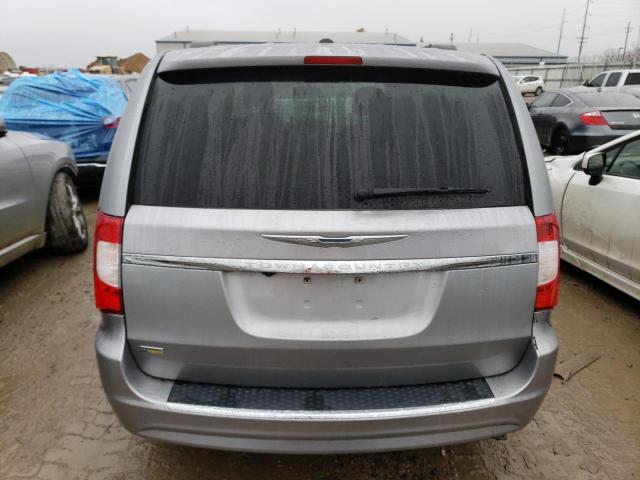 2C4RC1BG3ER398056 - 2014 CHRYSLER TOWN & COU TOURING SILVER photo 6