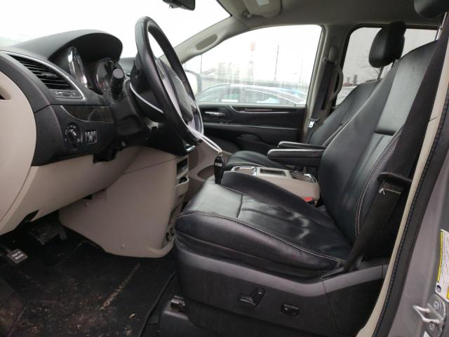 2C4RC1BG3ER398056 - 2014 CHRYSLER TOWN & COU TOURING SILVER photo 7