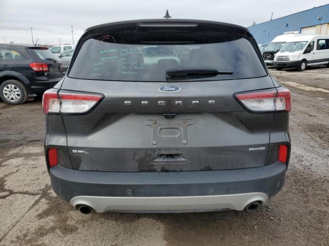 1FMCU9H60LUC72684 - 2020 FORD ESCAPE SEL GRAY photo 6