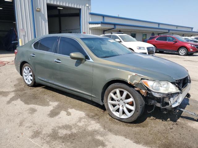 JTHBL46F885074914 - 2008 LEXUS LS 460 GREEN photo 4