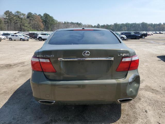 JTHBL46F885074914 - 2008 LEXUS LS 460 GREEN photo 6