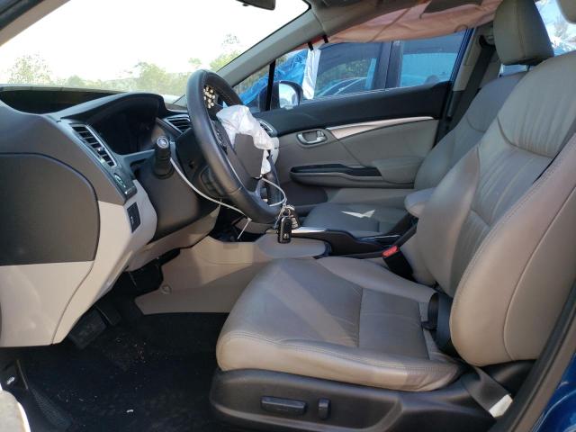 19XFB2F93FE027134 - 2015 HONDA CIVIC EXL 蓝色 照片 7