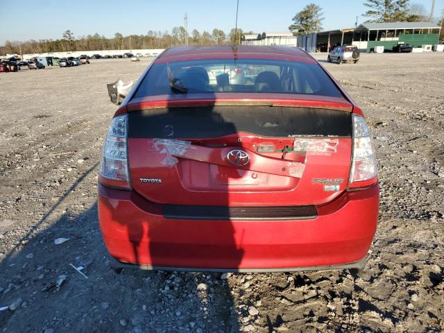 JTDKB20U177640351 - 2007 TOYOTA PRIUS RED photo 6