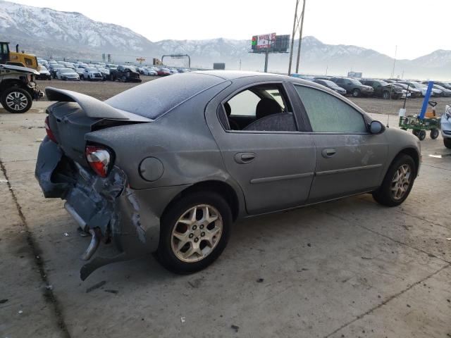 1B3ES56C25D283419 - 2005 DODGE NEON SXT GRAY photo 3