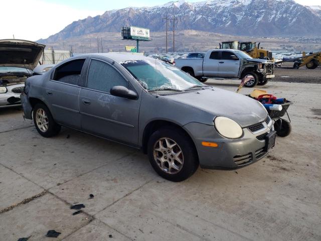 1B3ES56C25D283419 - 2005 DODGE NEON SXT GRAY photo 4