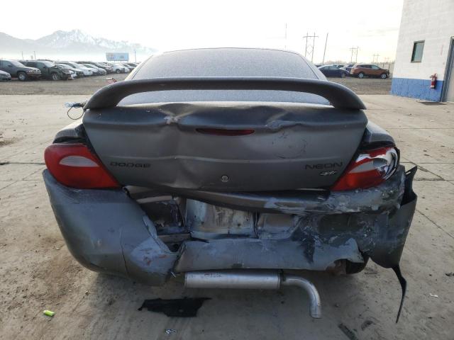 1B3ES56C25D283419 - 2005 DODGE NEON SXT GRAY photo 6