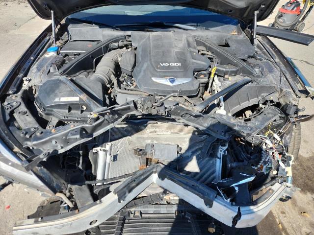 KMHGN4JE1FU029232 - 2015 HYUNDAI GENESIS 3.8L CHARCOAL photo 11