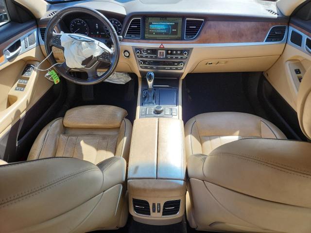 KMHGN4JE1FU029232 - 2015 HYUNDAI GENESIS 3.8L CHARCOAL photo 8