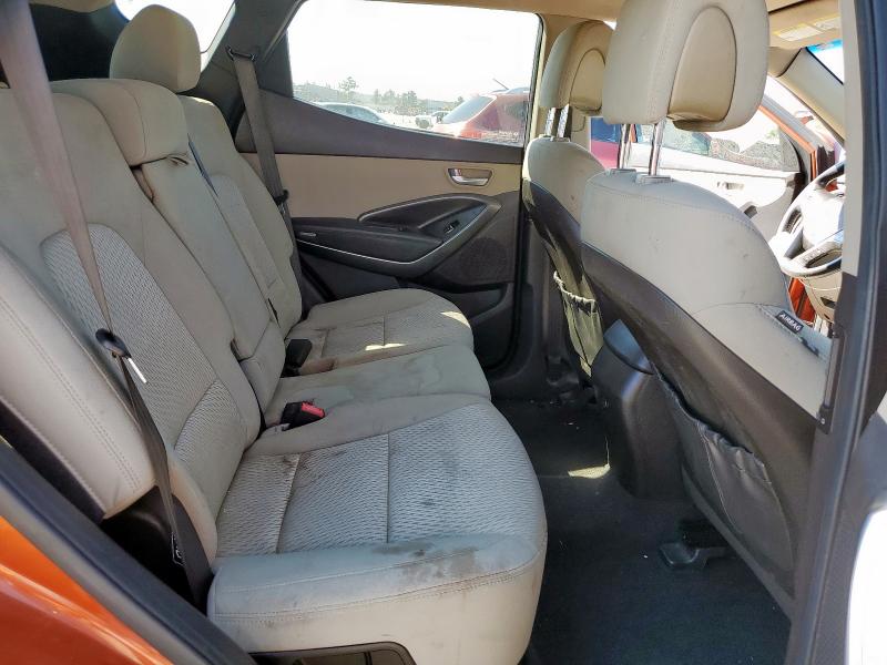 5XYZU3LB6DG114739 - 2013 HYUNDAI SANTA FE S 橙色 照片 10