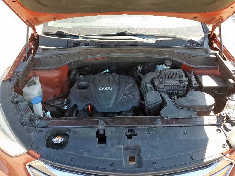 5XYZU3LB6DG114739 - 2013 HYUNDAI SANTA FE S 橙色 照片 11