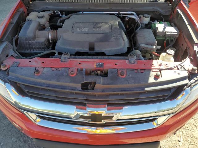 1GCGTCE30G1134036 - 2016 CHEVROLET COLORADO LT RED photo 11
