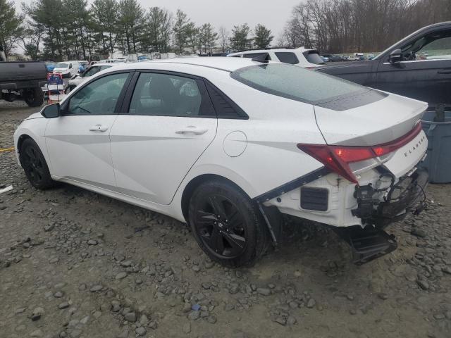 5NPLM4AG1MH045803 - 2021 HYUNDAI ELANTRA SEL WHITE photo 2