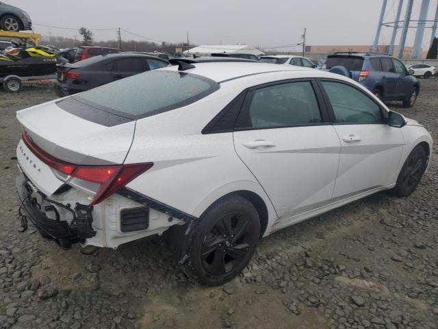 5NPLM4AG1MH045803 - 2021 HYUNDAI ELANTRA SEL WHITE photo 3