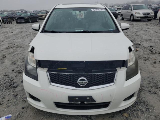 3N1AB6AP9CL649609 - 2012 NISSAN SENTRA 2.0 WHITE photo 5