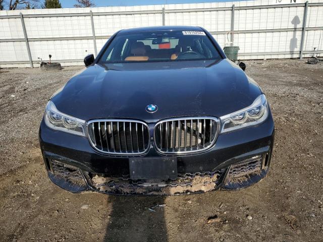 WBA7F2C39HG423447 - 2017 BMW 750 XI BLUE photo 5