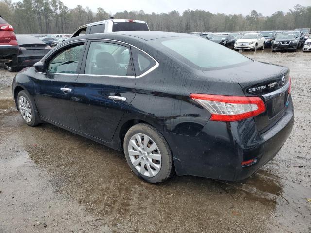 1N4AB7AP5DN903004 - 2013 NISSAN SENTRA S BLACK photo 2