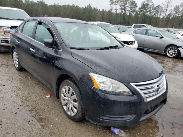 1N4AB7AP5DN903004 - 2013 NISSAN SENTRA S BLACK photo 4