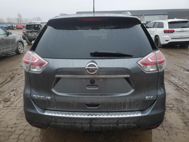 5N1AT2MT8FC918853 - 2015 NISSAN ROGUE S GRAY photo 6