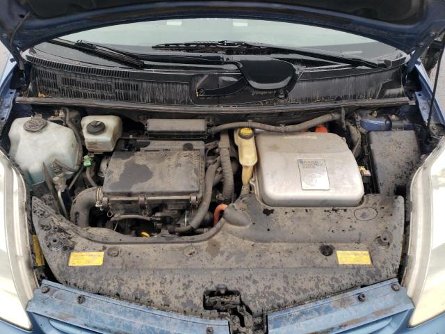 JTDKB20U657043371 - 2005 TOYOTA PRIUS BLUE photo 11