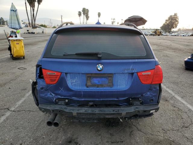 WBAUT9C56AA191355 - 2010 BMW 328 I BLUE photo 6