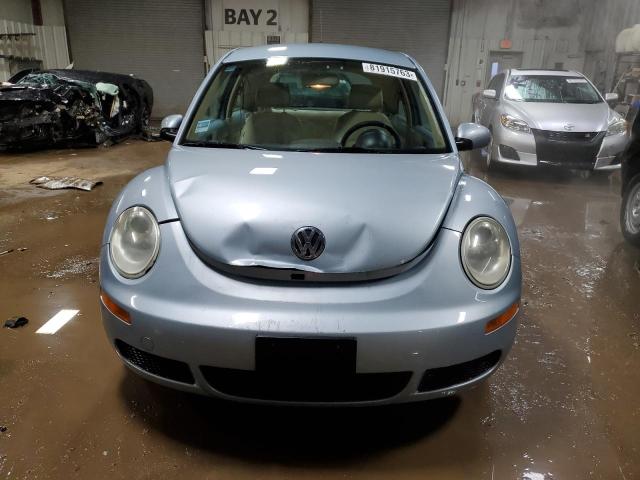 3VWPW3AG7AM025287 - 2010 VOLKSWAGEN NEW BEETLE BLUE photo 5