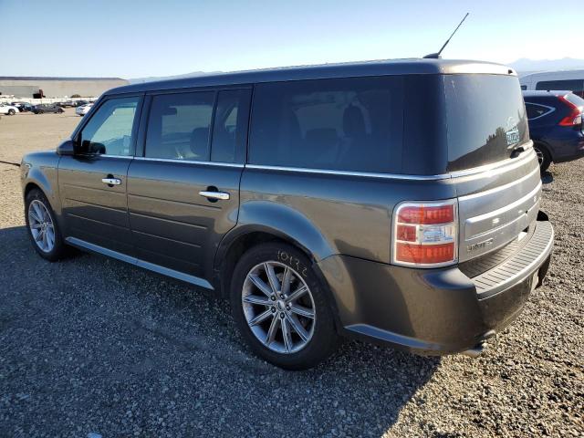 2FMHK6D81HBA04922 - 2017 FORD FLEX LIMITED GRAY photo 2