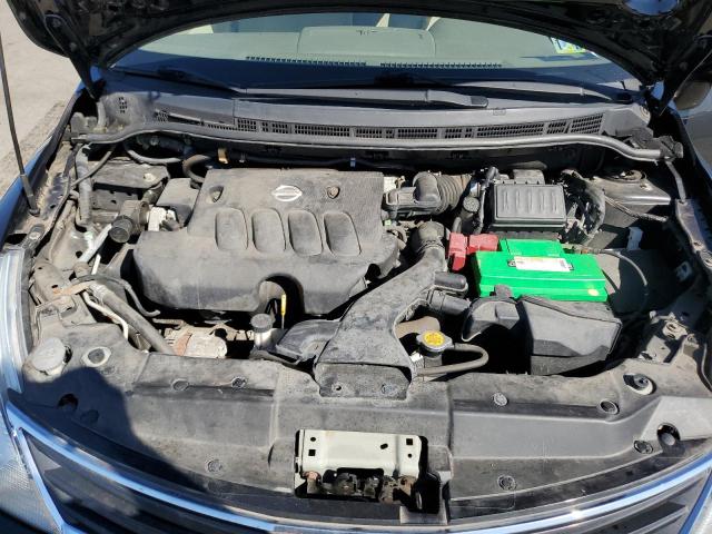 3N1BC1CP9AL369154 - 2010 NISSAN VERSA S შავი ფოტო 12