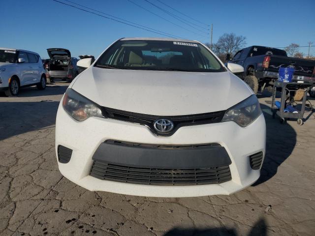 2T1BURHE0EC211388 - 2014 TOYOTA COROLLA L WHITE photo 5